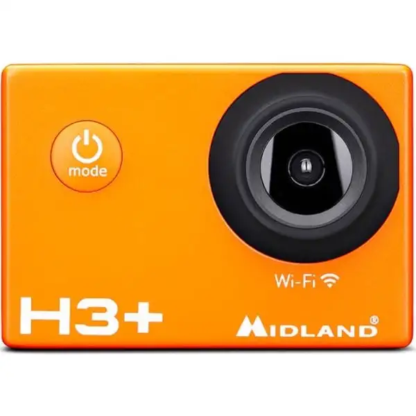 Midland H3+ 16MP actionkamera | Gul