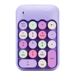 MOFII trådlös numerisk knappsats X910 (lila)