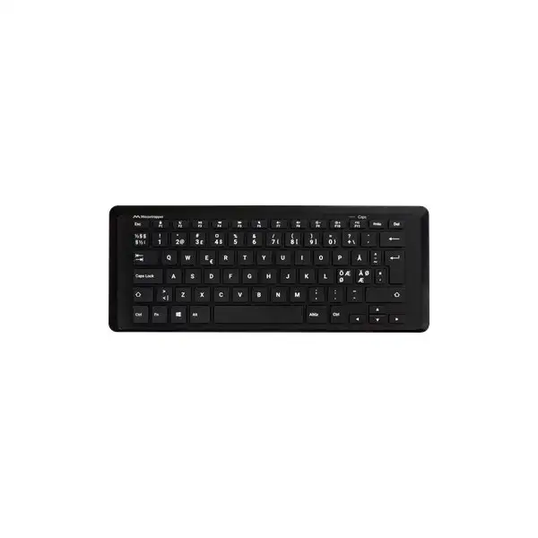 Mousetrapper Mini Wireless Tangentbord, svart