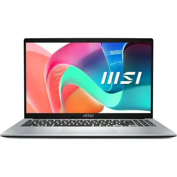 MSI Modern 15 15,6" bärbar dator, silver