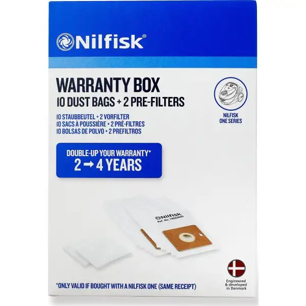 Nilfisk One garantibox