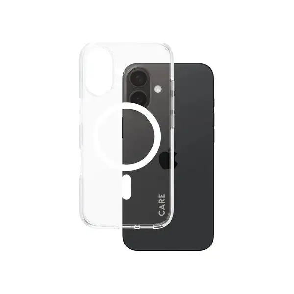 PanzerGlass skal för iPhone 16, transparent