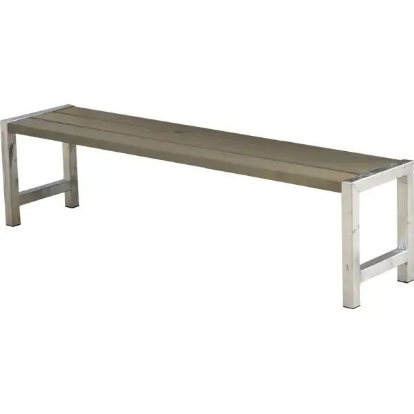 Plankbänk Plus 176 cm Gråbrun