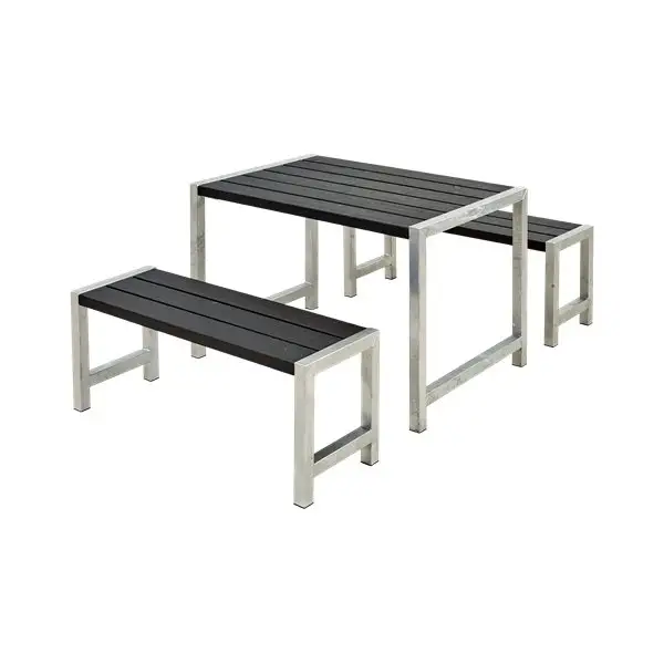 Plus Café plankset, L. 127 cm, Svart