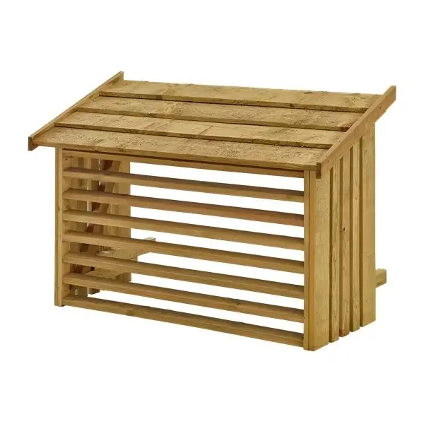 Plus Värmepumpsskydd 96x56x78 cm Natur