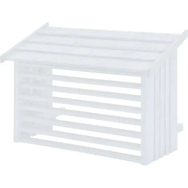 Plus Värmepumpsskydd 96x56x78 cm Vit