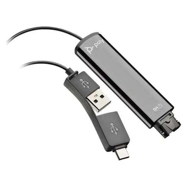 Poly DA Series DA75 USB-C / USB-A externt ljudkort