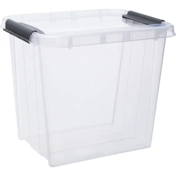 ProBox plastlåda inkl. vikbart lock, 53 L