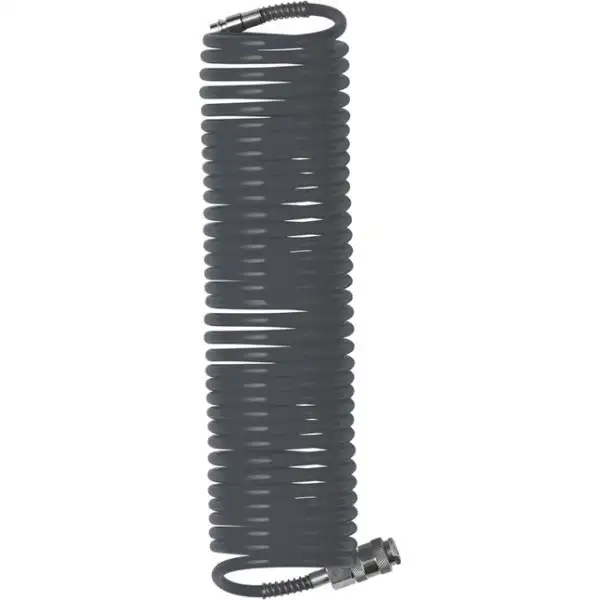 Probuilder Spiralformad tryckluftsslang 10 m, 1/4"