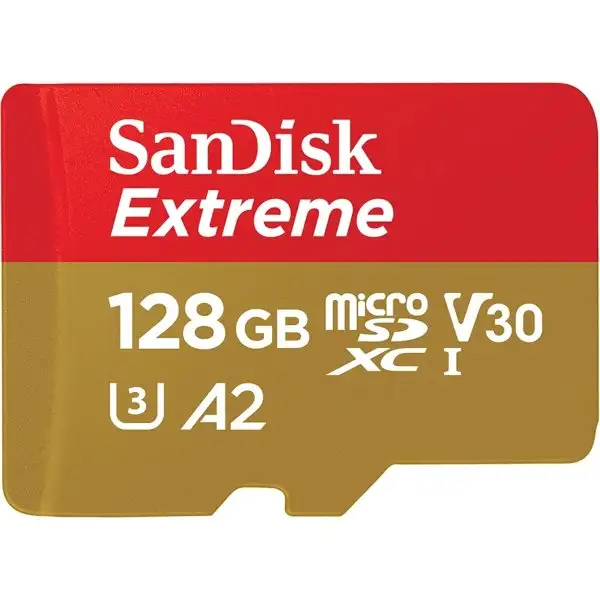 SanDisk Extreme MicroSDXC minneskort | 128 GB