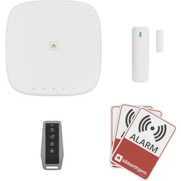 SikkertHjem S7Pro inbrottslarm 1 | Startpaket
