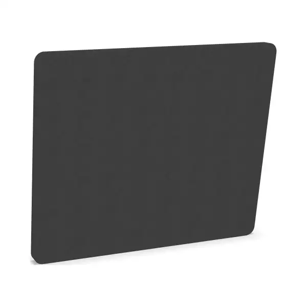 Bordsskärmvägg Silent Express 80x65 cm Mörkgrå