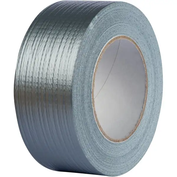 Silvertejp 50 mm x 50 m, metallfärgad