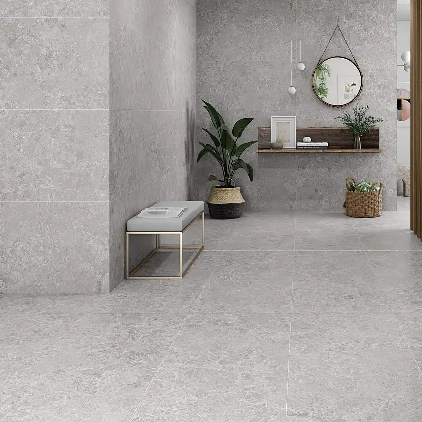 KlinkerCharisma Marmor Grey Matt 60x60 cm