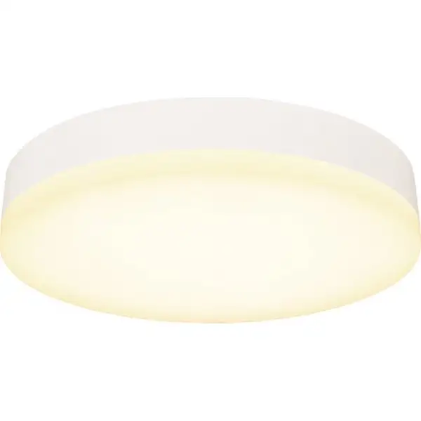 Straight LED plafond, Ø28, vit