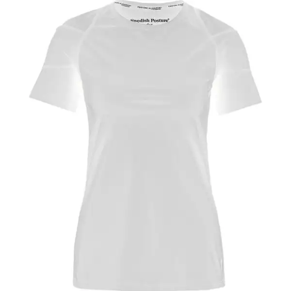 Swedish Posture T-shirt Posture dam, vit, XL