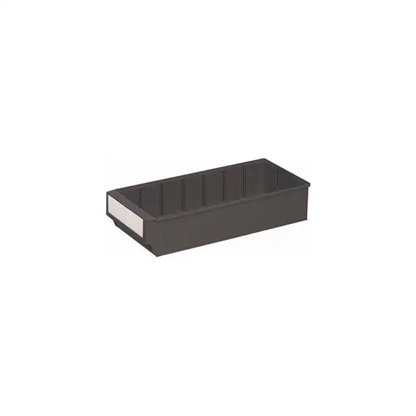 Systembox 4, (DxBxH) 400x183x81, mörkgrå