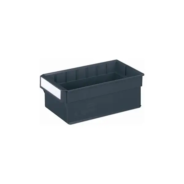 Systembox 5, (DxBxH) 400x235x145, mörkgrå