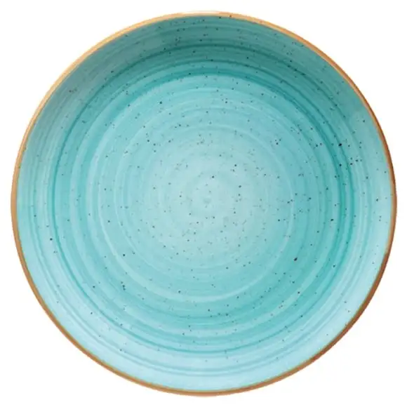 Tallrik Aqua flat 17cm Bonna