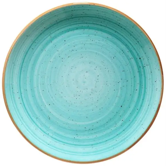 Tallrik Aqua flat 27cm Bonna