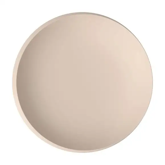 Tallrik NewMoon halvdjup 29cm beige V&B