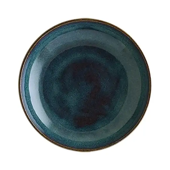 Tallrik Sphere Ocean Bloom djup utan bräm 23cm Bonna