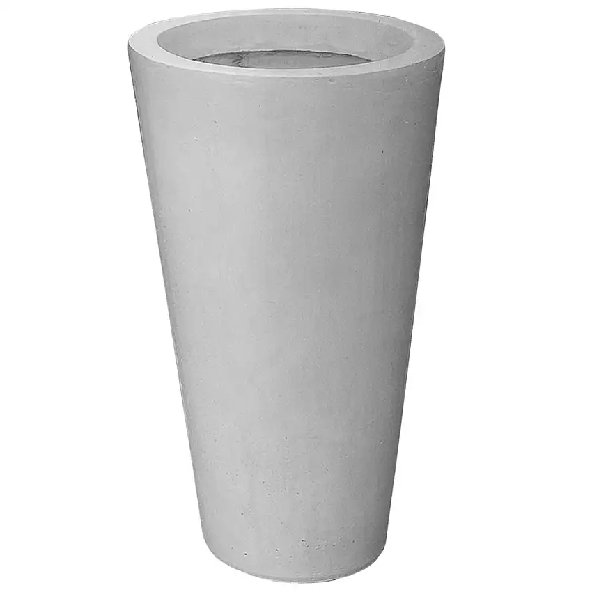 Kruka LyfcoRund Hög Ljusgrå32 cm i diameter x 45 cm hög