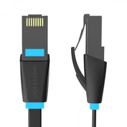 Vention Platt nätverkskabel UTP CAT6 Ventilation IBJBN RJ45 Ethernet 1000Mbps 15m Svart