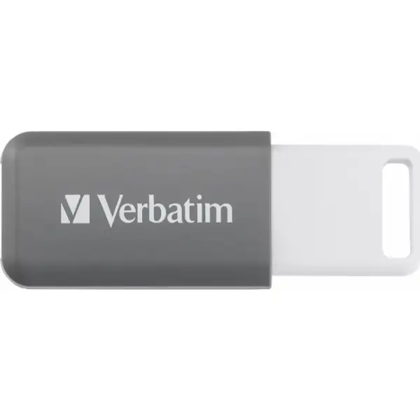 Verbatim USB-minne, DataBar USB 2.0, 128GB, Grå