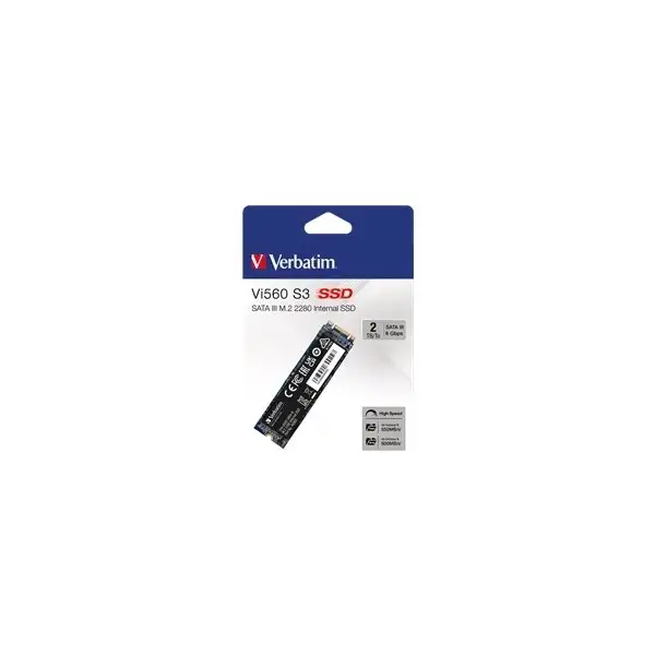 Verbatim Vi560 Internal SATA SSD-hårddiskar, 2TB