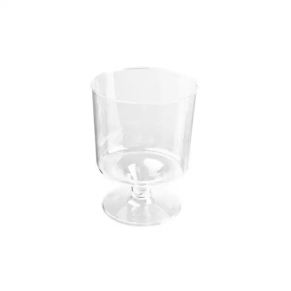 Vinglas på fot Plast 17 cl 10 st