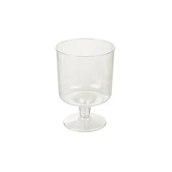 Vinglas på fot Plast, 23 cl
