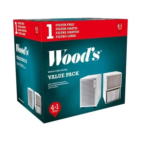 Wood's 8012804 SMF-filter, 5 styck