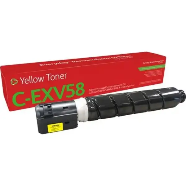 Xerox C-EXV58 Everyday lasertoner, gul