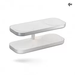 ZENS Trådlös Laddare Quattro Pro 4 Qi2 Vit